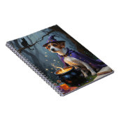 チェサピーク・ベイ・テリアお洒落・ハロウィン ノートブック (右側)