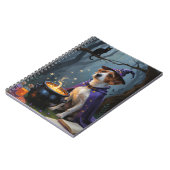 チェサピーク・ベイ・テリアお洒落・ハロウィン ノートブック (左側)