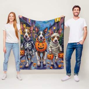 チェサピーク・ベイ・テリアのハロウィンコスチューム フリースブランケット