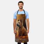 チェサピーク・ベイ・テリア離れイン秋 エプロン (着用した状態)