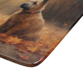 チェサピーク・ベイ・テリア離れイン秋 カッティングボード (角)