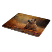 チェサピーク・ベイ・テリア離れイン秋 カッティングボード (角)