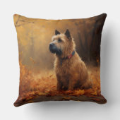 チェサピーク・ベイ・テリア離れイン秋 クッション (裏面)