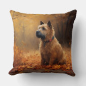 チェサピーク・ベイ・テリア離れイン秋 クッション (正面)