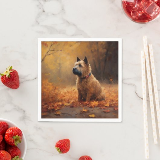 チェサピーク・ベイ・テリア離れイン秋 スタンダードカクテルナプキン (インサイチュ)