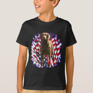 チェサピーク・ベイ・レトリーバーの愛国者 Tシャツ