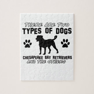 チェサピーク・ベイ・レトリーバー動物のデザイン ジグソーパズル