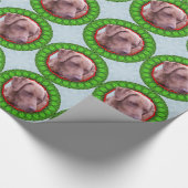 チェサピーク・ベイ・レトリーバー幸せなHowliday ラッピングペーパー (角)