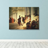 チェザーレ離れボルジアのバチカン キャンバスプリント (インサイチュ (ウッドフロア))