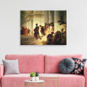 チェザーレ離れボルジアのバチカン キャンバスプリント (インサイチュ (リビング))