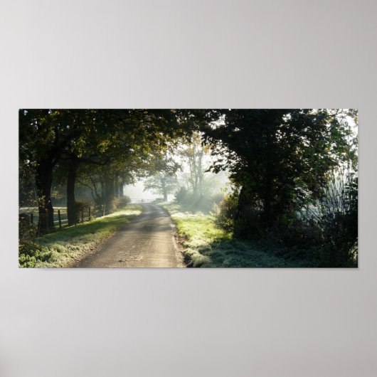 チェシャのカントリーロード ポスター (正面)