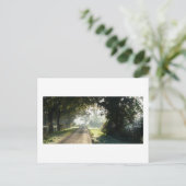 チェシャのカントリーロード ポストカード (スタンド正面)