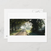 チェシャのカントリーロード ポストカード (正面/裏面)