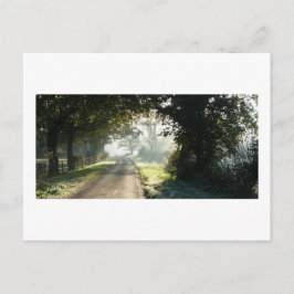 チェシャのカントリーロード ポストカード