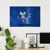 チェシャの子猫 ポスター (ホームオフィス)