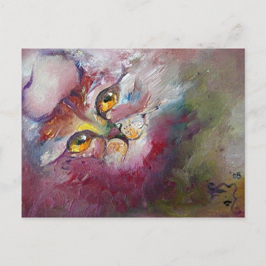 チェシャスマイル ポストカード (正面)