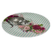 チェシャファンシーキャットコラージュ カッティングボード (角)