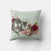 チェシャファンシーキャットコラージュ クッション (裏面)