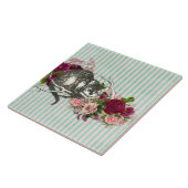 チェシャファンシーキャットコラージュ タイル (側面)