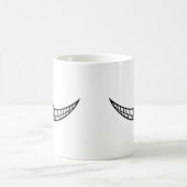 チェシャーのにやにや笑い コーヒーマグカップ (中央)