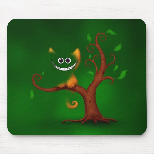 チェシャーの子ネコ(消失) マウスパッド (正面)