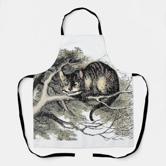 チェシャーキャットアリスワンダーランドクラシック エプロン (正面)