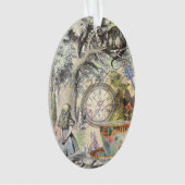 チェシャーキャットアリスワンダーランドクラシック オーナメント (正面)