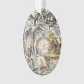 チェシャーキャットアリスワンダーランドクラシック オーナメント (正面)