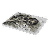 チェシャーキャットアリスワンダーランドクラシック カッティングボード (角)