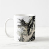 チェシャーキャットアリスワンダーランドクラシック コーヒーマグカップ (左)