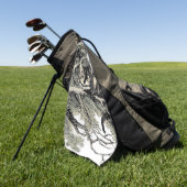 チェシャーキャットアリスワンダーランドクラシック ゴルフタオル (グリーン)