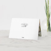 チェシャーキャットアリスワンダーランドクラシック サンキューカード (裏面)