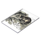 チェシャーキャットアリスワンダーランドクラシック ノートブック (左側)