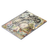 チェシャーキャットアリスワンダーランドクラシック ノートブック (左側)