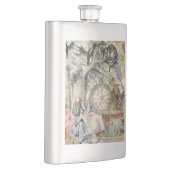 チェシャーキャットアリスワンダーランドクラシック フラスク (右)