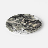 チェシャーキャットアリスワンダーランドクラシック ペーパープレート (アングル)