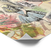 チェシャーキャットアリスワンダーランドクラシック ポスター (角)