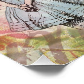 チェシャーキャットアリスワンダーランドクラシック ポスター (コーナー)