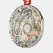 チェシャーキャットアリスワンダーランドクラシック メタルオーナメント (左)