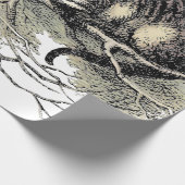 チェシャーキャットアリスワンダーランドクラシック ラッピングペーパー (角)