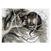 チェシャーキャットアリスワンダーランドクラシック ラージペーパーバッグ (裏面)