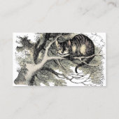 チェシャーキャットアリスワンダーランドクラシック 名刺 (裏面)