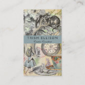 チェシャーキャットアリスワンダーランドクラシック 名刺 (正面)