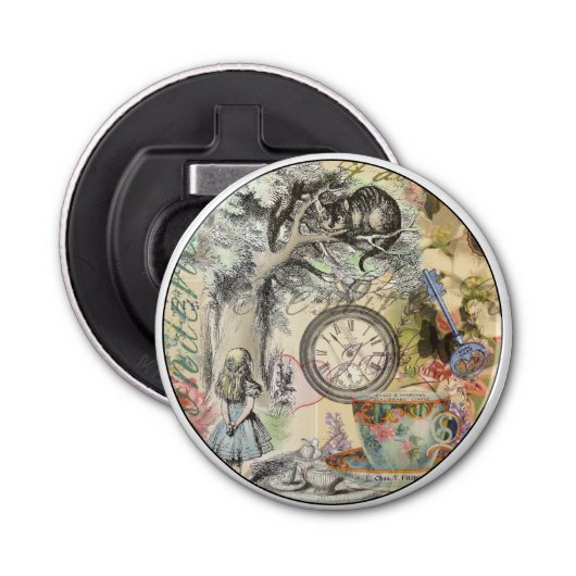 チェシャーキャットアリスワンダーランドクラシック 栓抜き (正面)