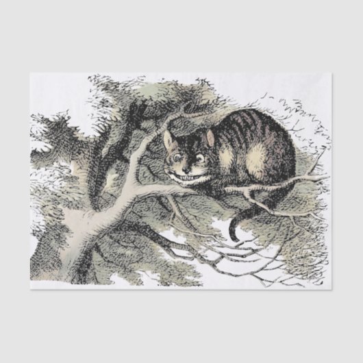 チェシャーキャットアリスワンダーランドクラシック 薄葉紙 (正面)