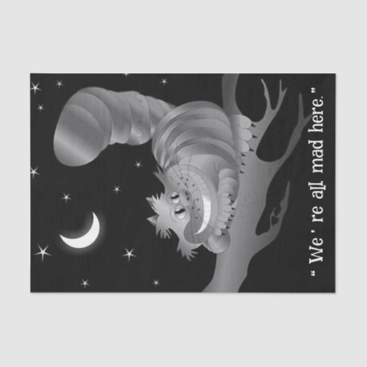 チェシャーキャットギフトティッシュペーパー 薄葉紙 (正面)