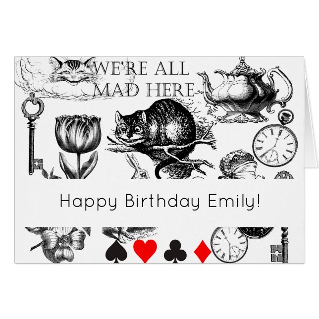 チェシャーキャットクラシックアリスin wonderland不機嫌 (正面横)