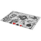 チェシャーキャットクラシックアリスin wonderland不機嫌 カッティングボード (角)