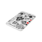 チェシャーキャットクラシックアリスin wonderland不機嫌 バスマット (アングル)