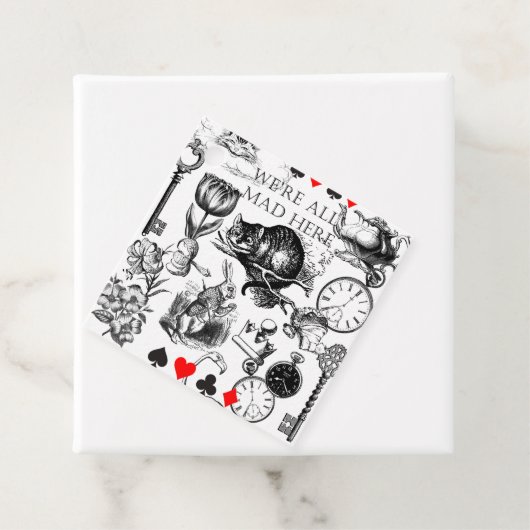 チェシャーキャットクラシックアリスin wonderland不機嫌 フェイバータグ (インサイチュ)